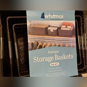 Storage baskets by whitmor